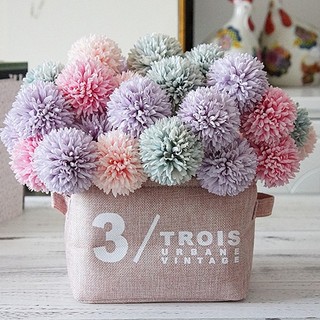 Hoa giả decor - hoa cúc giả bằng lụa cao cấp cobonla