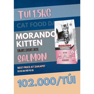 Thức ăn mèo con Morando Kitten 1,5kg