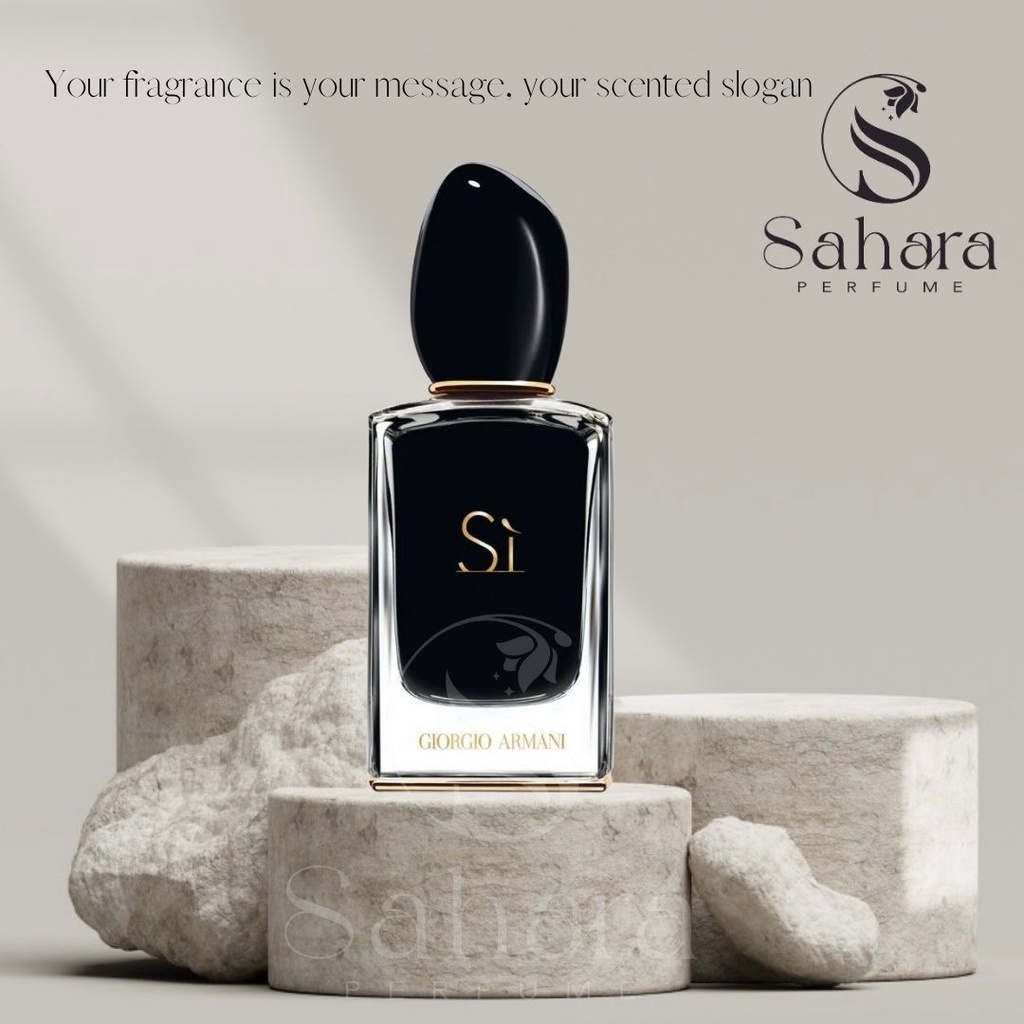 Sì Intense (Sì đen) EDP | Nước hoa nữ thơm lâu Giorgio Armani | Sahara Perfume