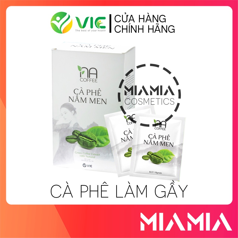 Combo Cà Phê Giảm Cân Nấm Men Na Coffee + Viên Uống Detox S Line Chính Hãng VIC Organic