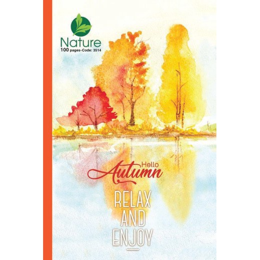 Vở ghi tập Nature Hải Tiến, sổ tay Nature A5 kẻ ngang bốn mùa xuân hạ thu đông 140 trang, 200 trang