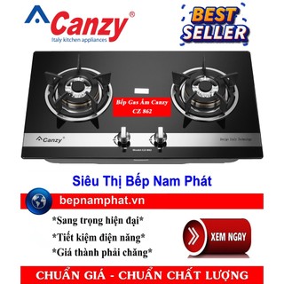 [HÀ NỘI]Bếp gas âm 2 vùng nấu Canzy CZ 862