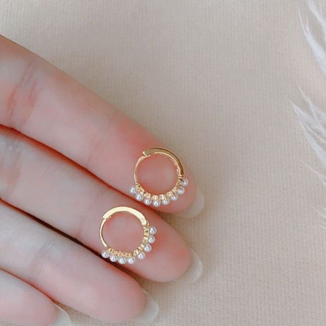 Bông tai/Hoa tai đính đá xinh đẹp, thu hút ánh nhìn - MH886