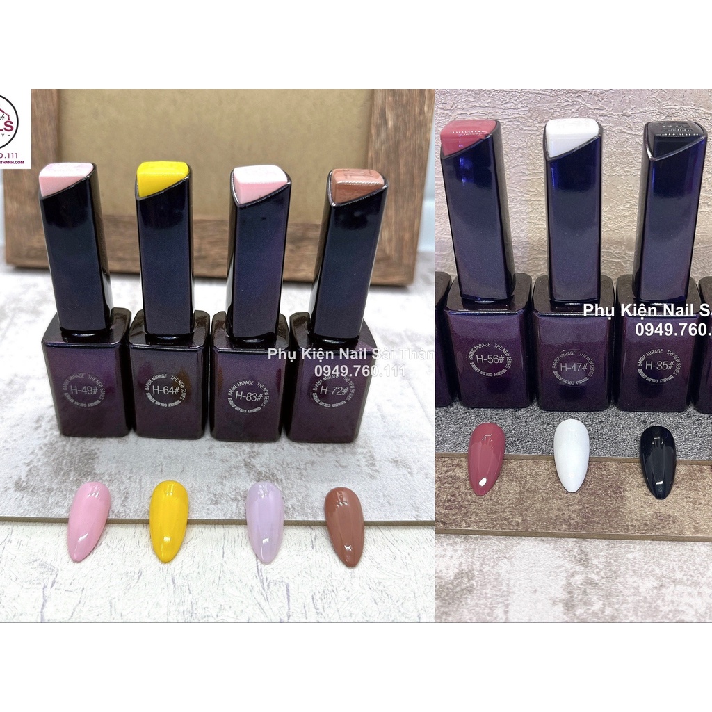 Sơn gel Barbie Mirage 13ml Tone H