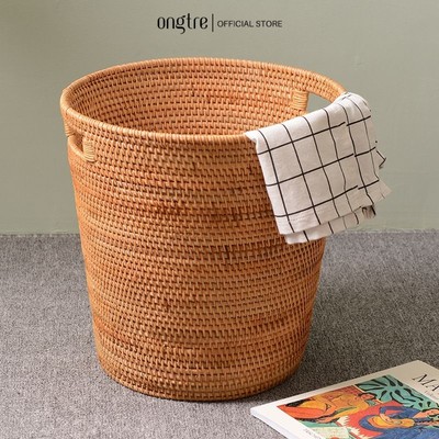 Giỏ Mây Guột Tự Nhiên ONGTRE, Giỏ Đựng Đồ, Quần Áo, Decor Nhà Cửa, Khách Sạn, Giỏ Homestay  Resort, Handmade,