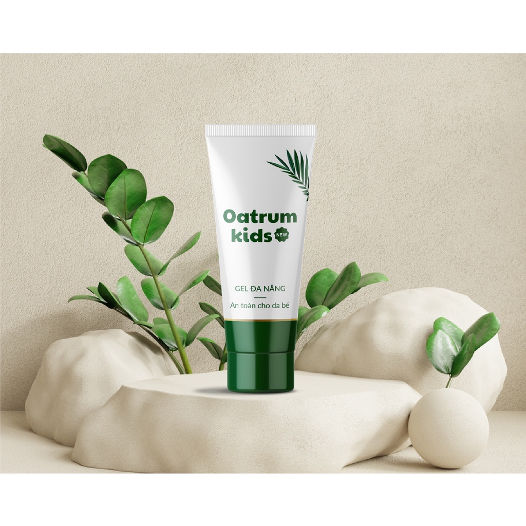 Gel đa năng bôi da bé Oatrum Kids New - Hết trầy xước, rách da, bỏng, hăm da, muỗi côn trùng đốt - 20g