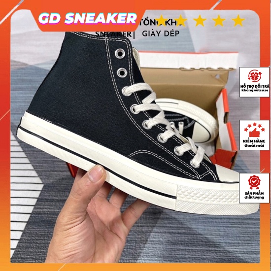 Giày thể thao Nữ Nam _Converse Classic 1970s Cổ Cao Cao Cấp, Giày Sneaker Nam Nữ CV Full Box Bill