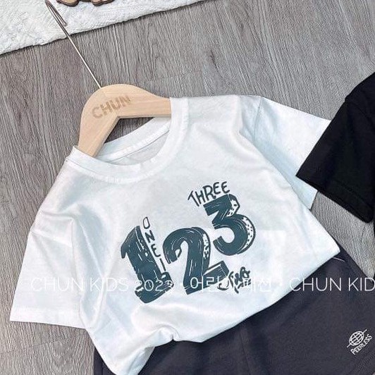 Áo bé trai hàng quảng châu mẫu mới áo phông trẻ em chất cotton loại đẹp cho bé từ 8-22kg