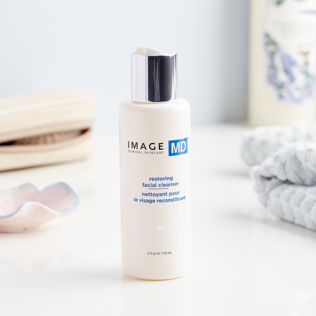 [Minisize] Sữa rửa mặt làm sạch sâu Image Skincare MD Restoring Facial Cleanser cho da lão hóa 3ml