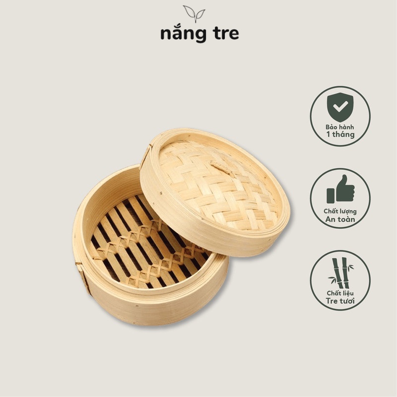 Lồng hấp, xửng hấp bánh, đồ ăn, rau củ, thịt cá - Làm từ tre an toàn cho sức khỏe