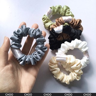 CHOO - Dây chun buộc tóc Lụa Mini Scrunchies Handmade