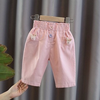 Quần ngố kaki mềm cho bé gái mặc đi học đi chơi siêu xinh