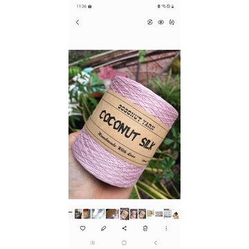 Coconut Silk _ Sợi đan móc áo hè siêu mát  109k/300gr