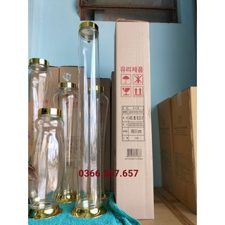 Bình thủy tinh ngâm rượu hàn quốc no45 – 6,5 lít