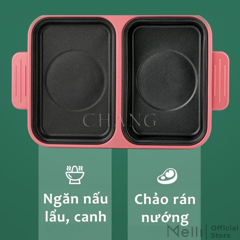 Bếp lẩu nướng 2 ngăn SHANBAN(sỉ giá tốt)