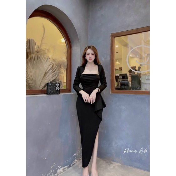 { Có Ảnh Thật } BIG SIZE ĐẦM BODY TÀ XÉO BODY 45-95kg