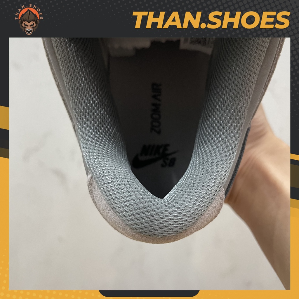 Giày SB Dunk Low Xám Móc Ngược, SB Xám Móc Ngược - Than.Shoes
