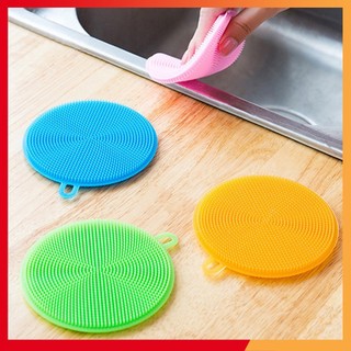 Miếng Rửa Chén Bát Silicon tiện dụng Mềm Dẻo, Bền Bỉ