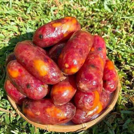 Lạp xưởng trứng muối, lạp xưởng hồ lô trứng- Vựa Khô Minh Triết