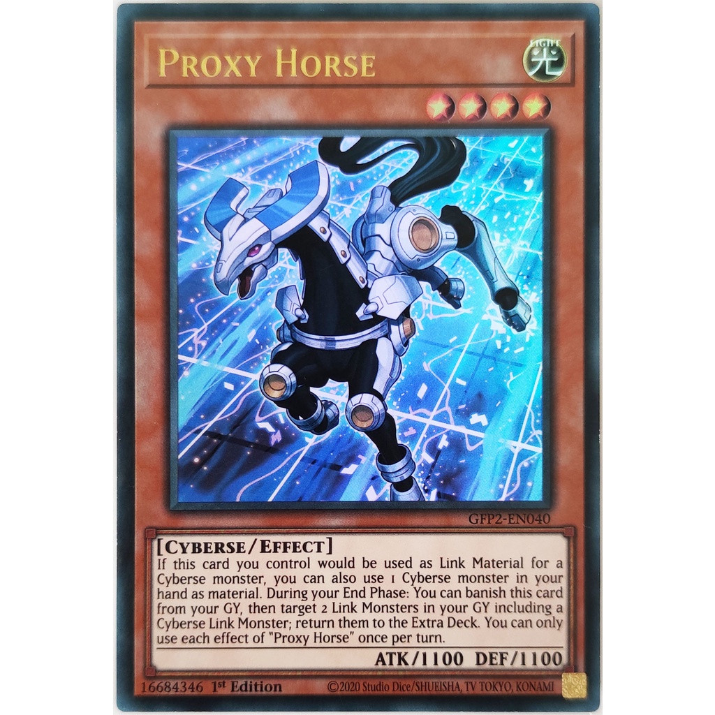 [Thẻ Yugioh] Proxy Horse |EN| Ultra Rare