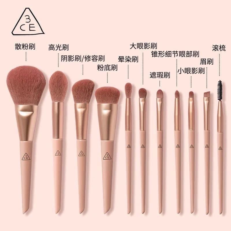 BỘ CỌ 3.C.E MAKEUP BRUSH SECRET GARDEN