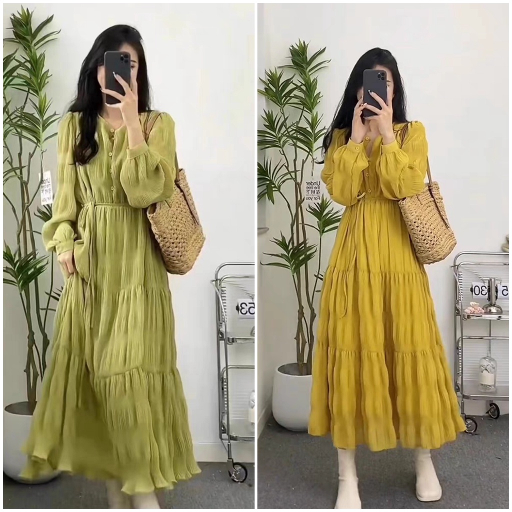 (ảnh thật)Đầm Maxi đũi xốp- đi chơi, dự tiệc, đi biển thiết kế dáng rộng xòe dài, điệu đà sang chảnh, váy nữ Honey Moon