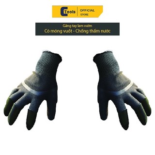 Găng tay làm vườn,Găng tay cào đất chuyên bới đất trồng cây có móng vuốt nhưa