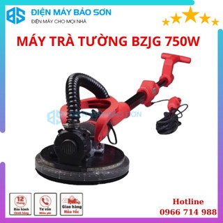 Máy chà nhám đánh bóng tường cán dài 2m sz-7225cr 230mm máy chà tường cây công suất 750w có túi hút bụi balo đựng máy