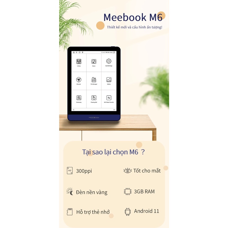 Máy đọc sách Meebook M6, Mới Nguyên Seal | BigBuy360 - bigbuy360.vn