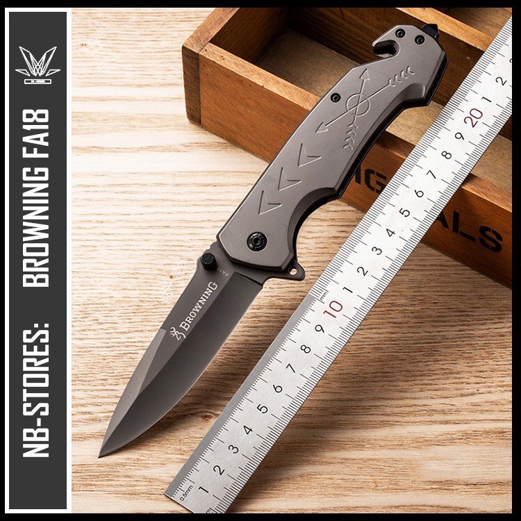 Dụng Cụ Phượt Cao Cấp Browning Lưỡi Trắng Không Rỉ | BigBuy360 - bigbuy360.vn