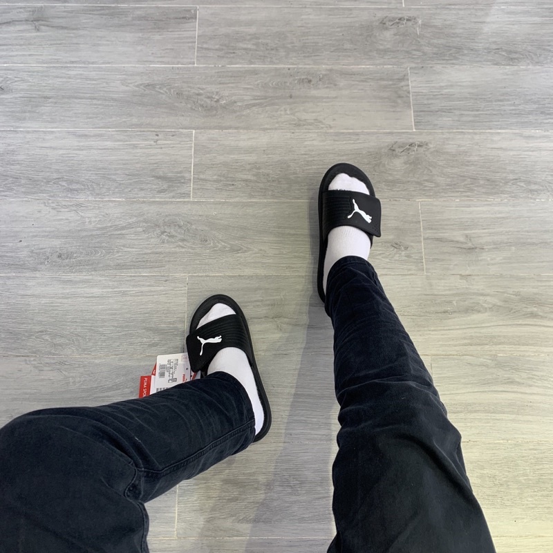 Dép Puma Softride quai dán có sẵn fullbox tag