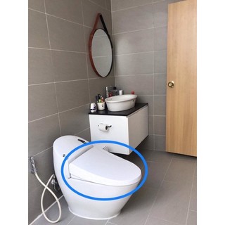 NẮP BÀN CẦU INAX  SỬ DỤNG CHO  CẦU AC-2700VN, AC-1008VRN, GC-1017 - HÀNG CHÍNH HÃNG