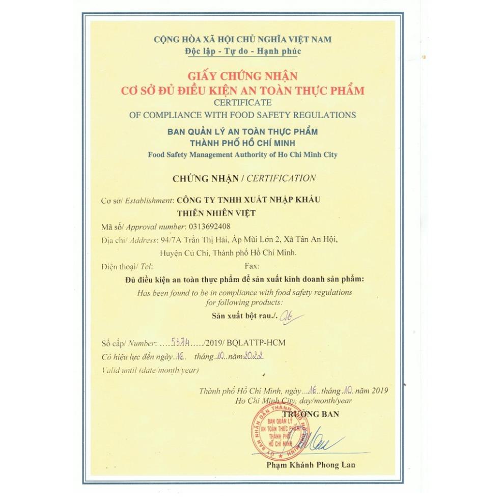 Bột Rau Má Quảng Thanh 100% Nguyên Chất Sấy Lạnh - Thanh nhiệt, mát gan, giảm mụn - Gói 50 gr