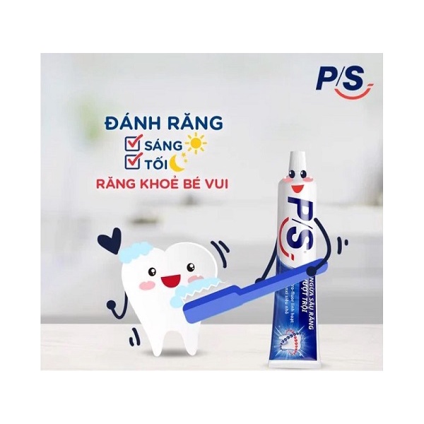 Kem đánh răng P/S ngừa sâu răng vượt trội tuýp 180g