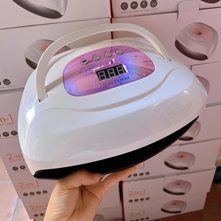 Máy hơ x8 công suất 220w, lòng máy rộng hơ được 2 tay