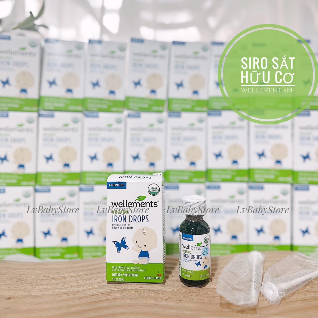 Siro Sắt Hữu Cơ Wellement 4m+