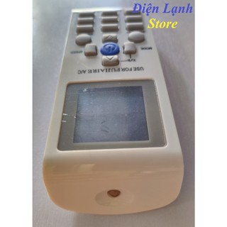 Remote máy lạnh Fujiaire 2 chiều. (Tặng kèm cặp pin).