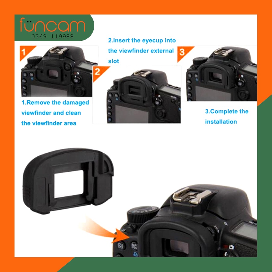 Mắt ngắm Eyecup EG cho CANON 5D3, 5D4, 5DSR, 5DS, 7D, 7D Mark 2, 1D X, 1Ds Mark III, 1D Mark IV, 1D Mark III