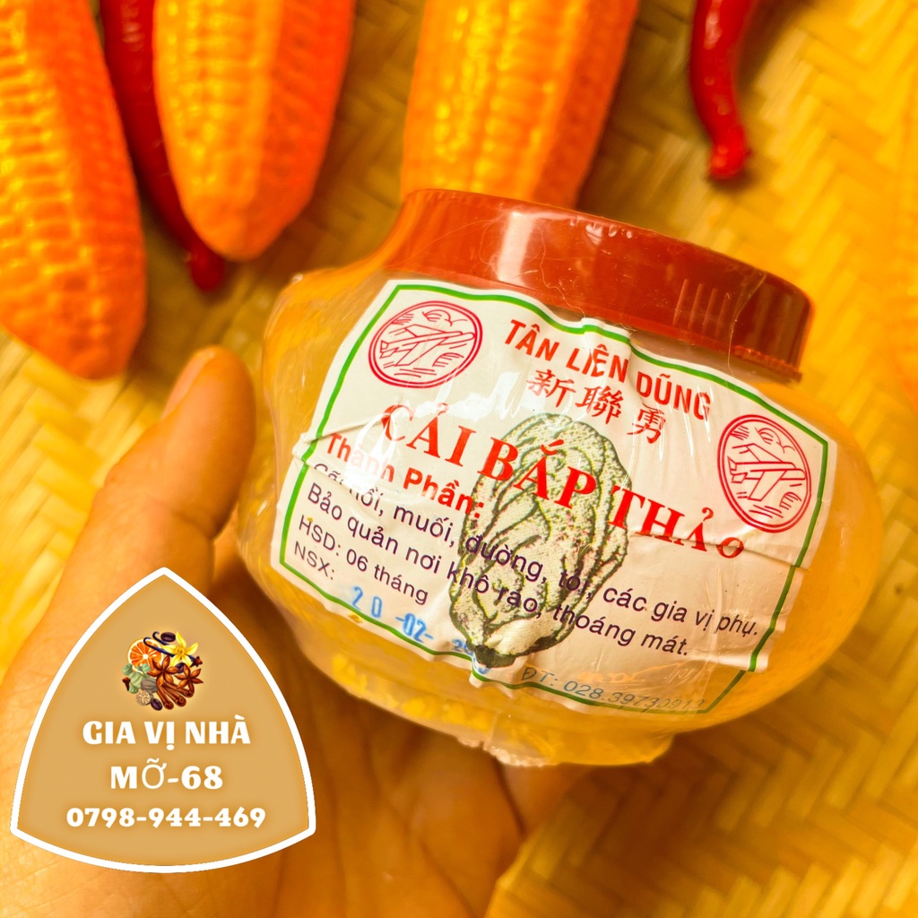 Cải bắc thảo khô Tân Liên Dũng- hủ 120gr