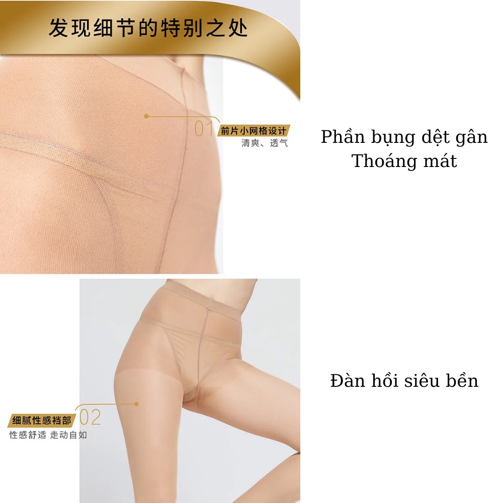 Quần tất nữ nội địa Nhật SABRINA Sheer Tights 30D giữ ấm mùa đông mật độ sợi dệt cao, siêu bền Nhật Bản