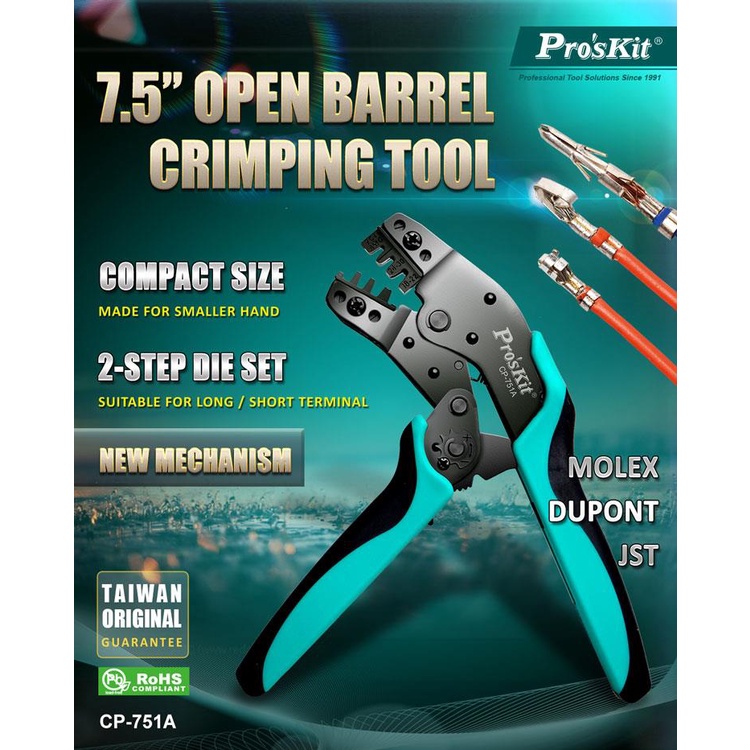 Kềm bấm Cos Pro'skit CP-751A