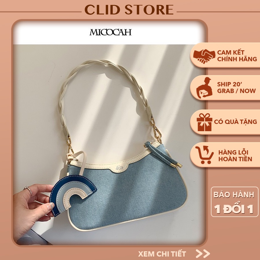 Túi xách nữ đeo vai Micocah chính hãng phong cách thời trang công sở cá tính đi chơi đi du lịch MSP: 640 ClidStore