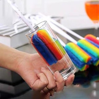Cọ rửa bình sữa, cọ rửa ly xốp 7 màu