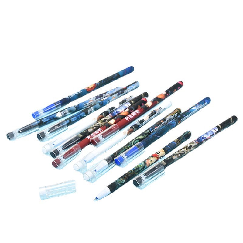 Bút Bi Viết Anime Bút Bi Jujutsu Kaisen - Bút Bi Nước Học Sinh, Sinh Viên Văn Phòng Mực Đen