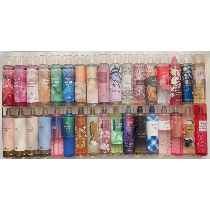 - Xịt Thơm Toàn Thân Bath & Body Works Body Mist fullsize 236ml nhiều mùi
