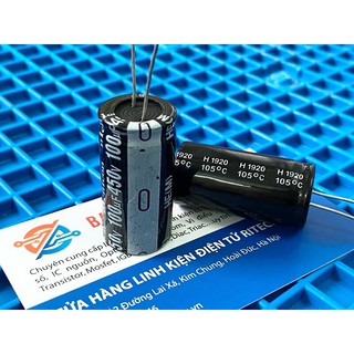 Tụ hóa nichicon 100uf 450v kích thước 18x35mm