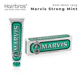 Kem đánh răng Marvis Classic Strong Mint Toothpaste - 85ml