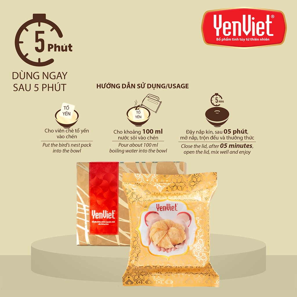 Chè Tổ Yến Táo Đỏ, Hạt Sen, Long Nhãn Sấy Thăng Hoa