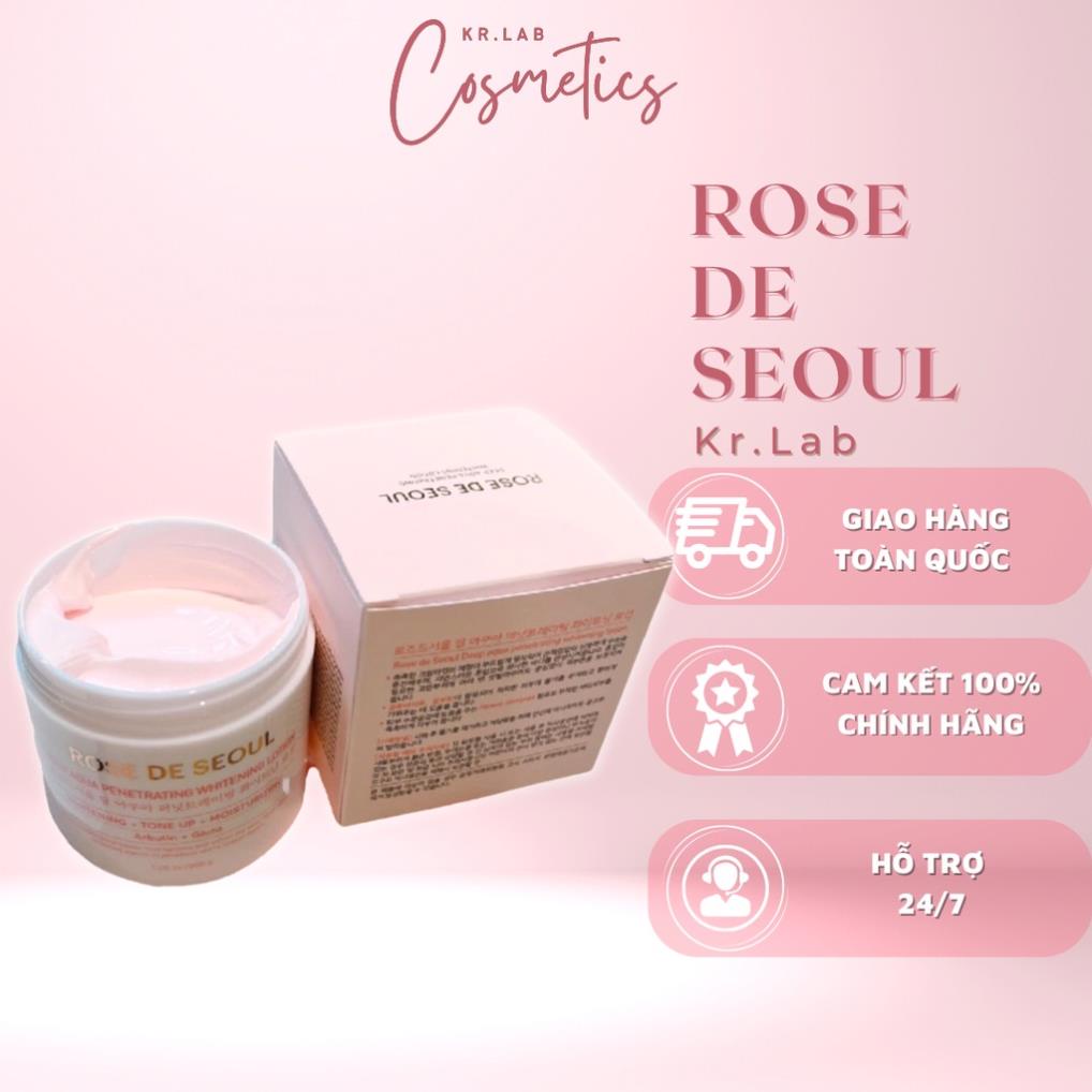 Kem body Rose De Seoul 🔥 100% AUTHENTIC 🔥 Kem dưỡng thể chăm sóc da từ sâu bên trong, hũ 200g