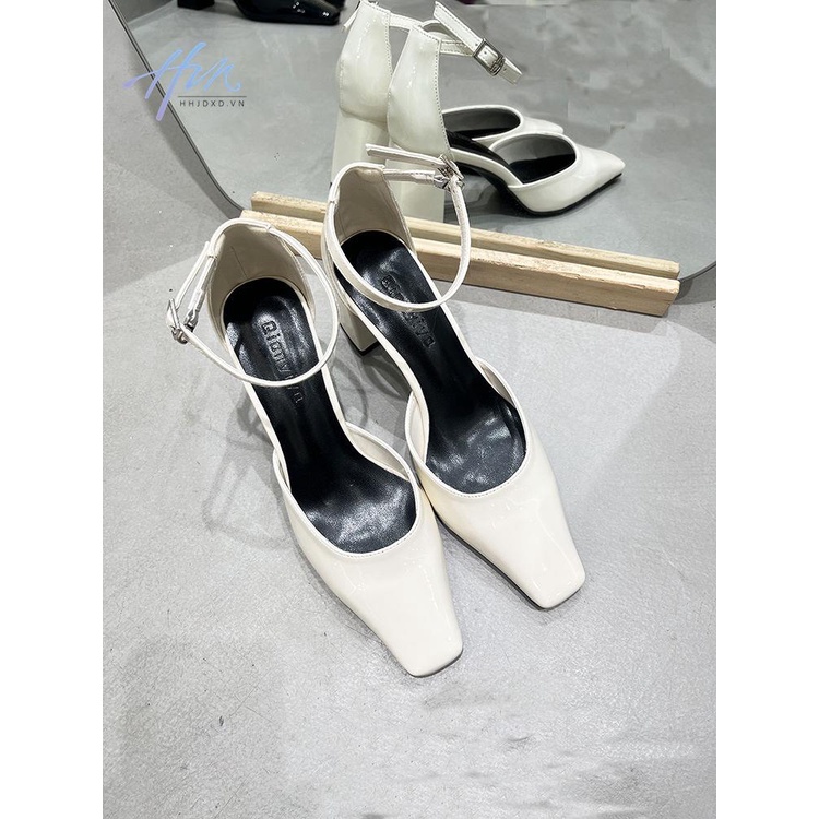 Giày Cao Gót Màu Bạc Phong Cách Mới Mùa Hè 2023 Cho Nữ